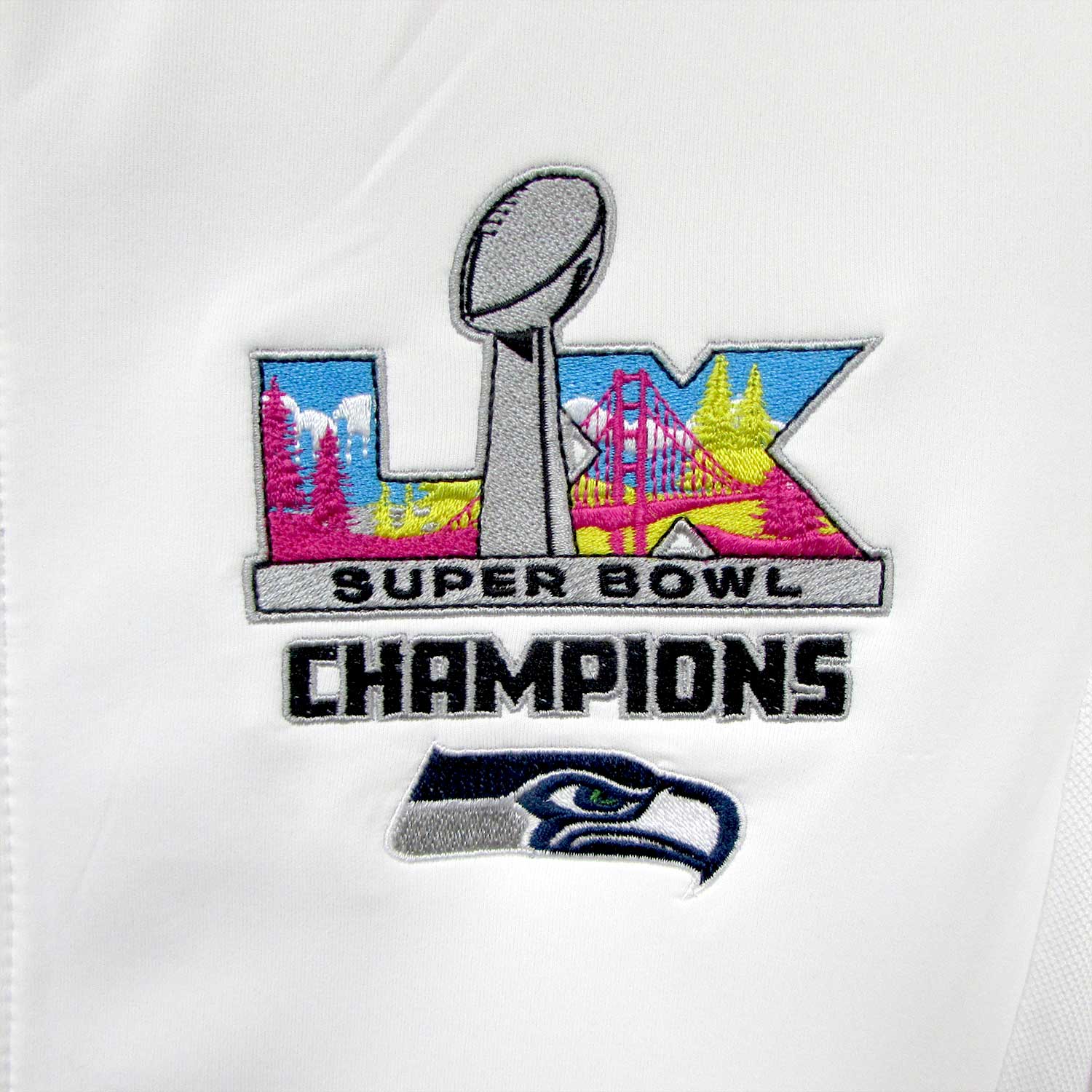 Antigua Women's Seattle Seahawks Super Bowl LX Champions Generation Quarter Zip Golf Pullover - Image 2
