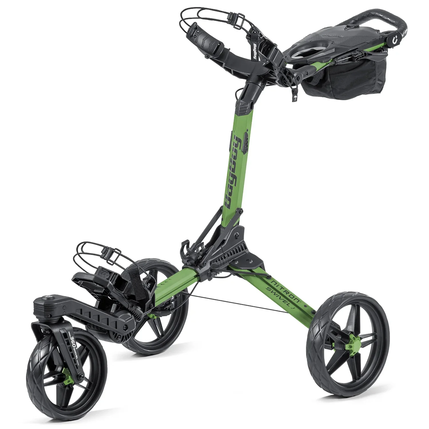 BagBoy Nitron Swivel Push Cart - Image 3