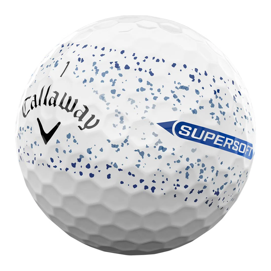 Callaway Supersoft Blue Splatter Golf Balls - Image 3