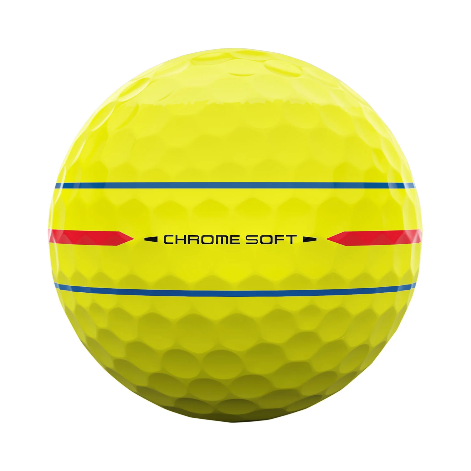Callaway Chrome Soft 360 Triple Track Yellow Golf Balls - Image 4