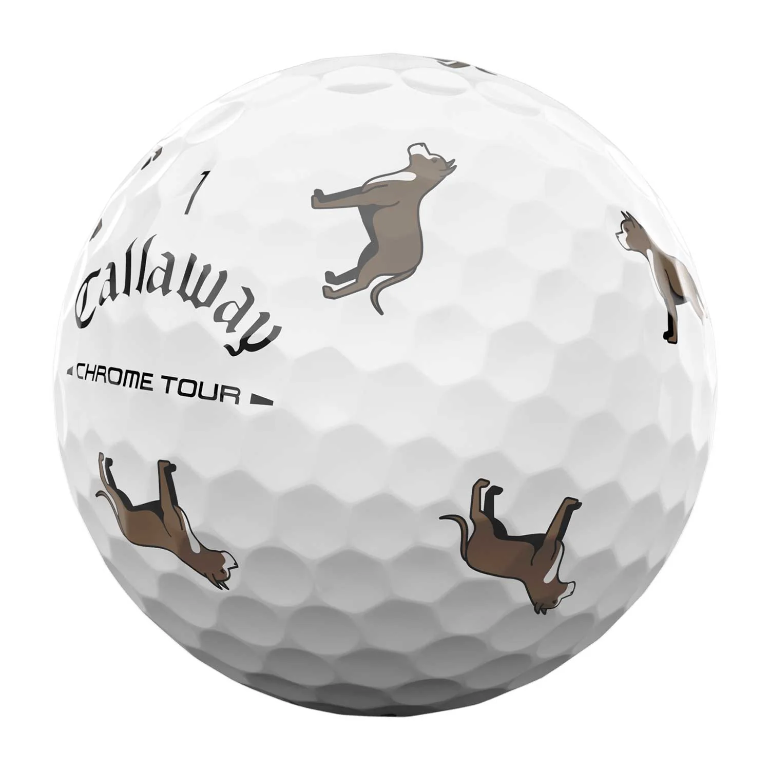 Callaway Chrome Tour Dogs Pit Bull Golf Balls - Image 3