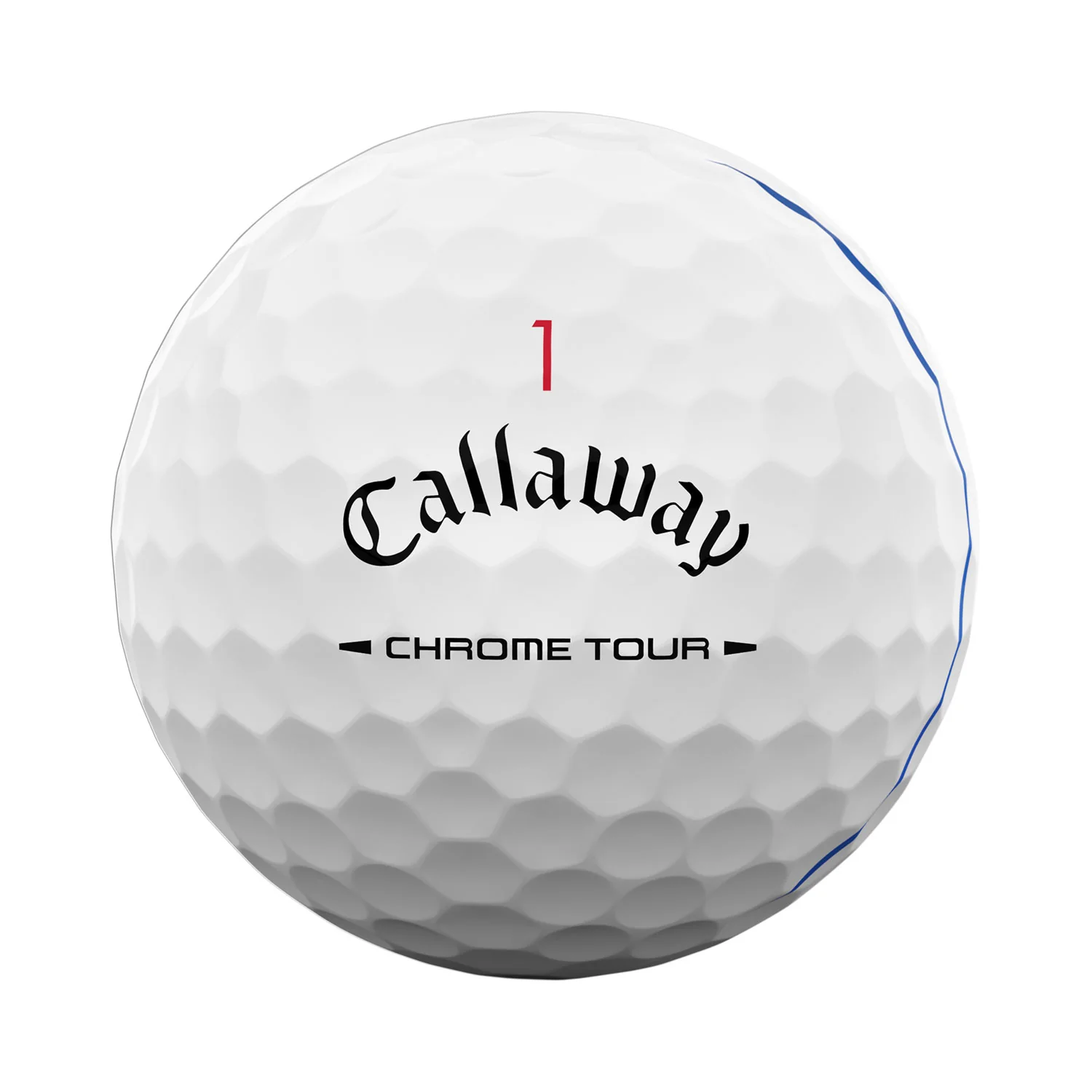 Callaway Chrome Tour Triple Track White Personalized Golf Balls - Image 3