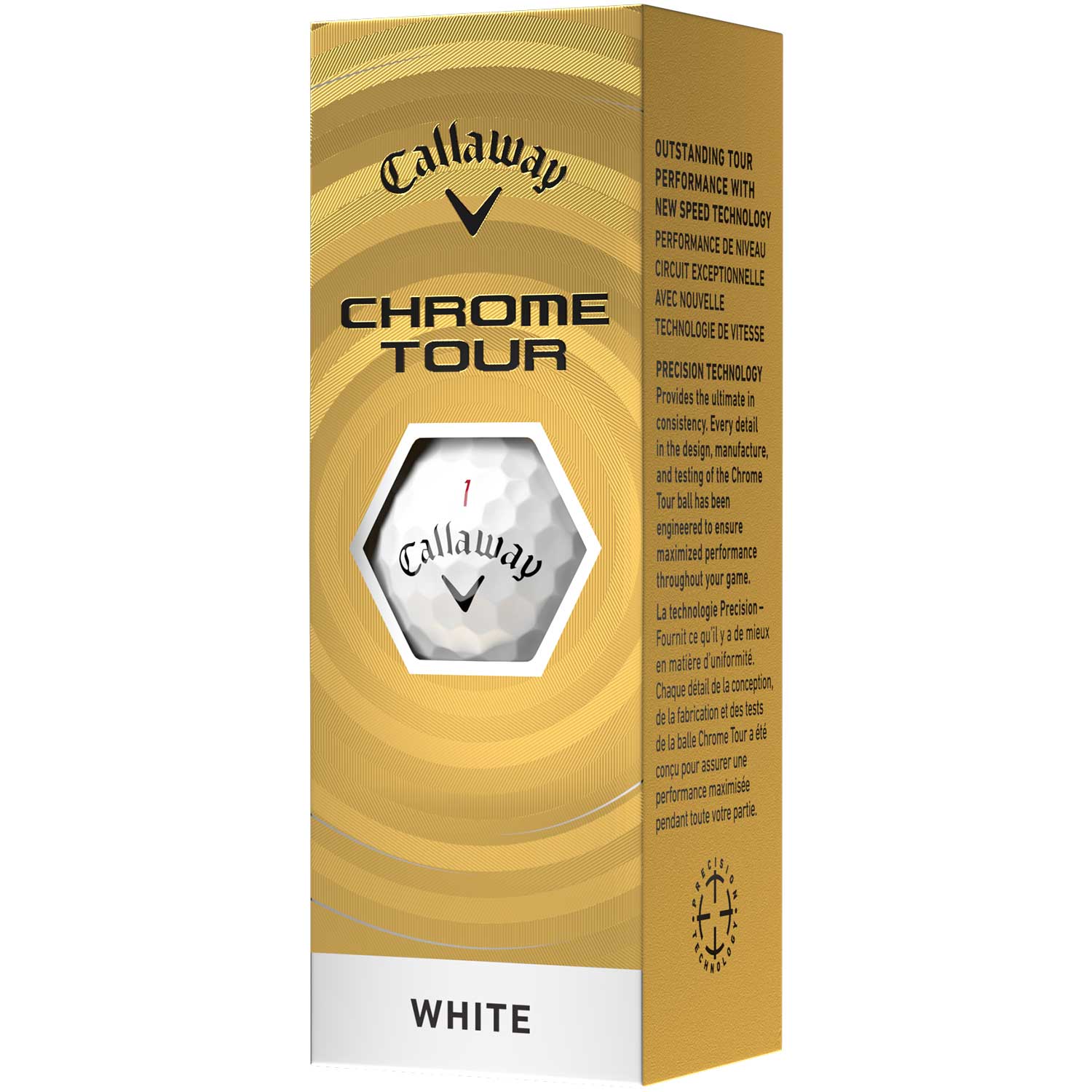 Callaway Chrome Tour White Personalized Golf Balls - Image 4