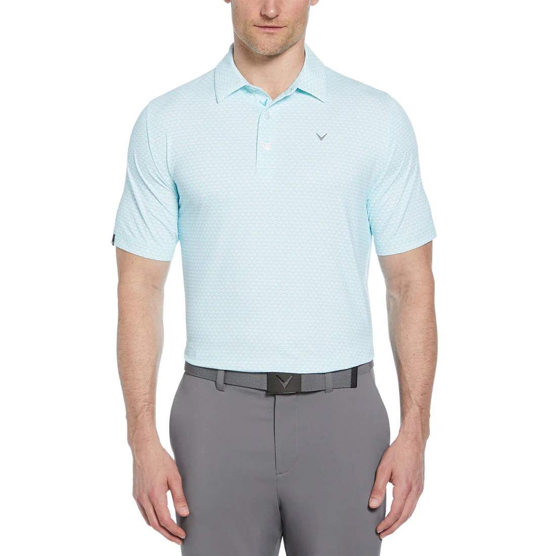 Callaway Gradient Chev Print Golf Polo - Image 4