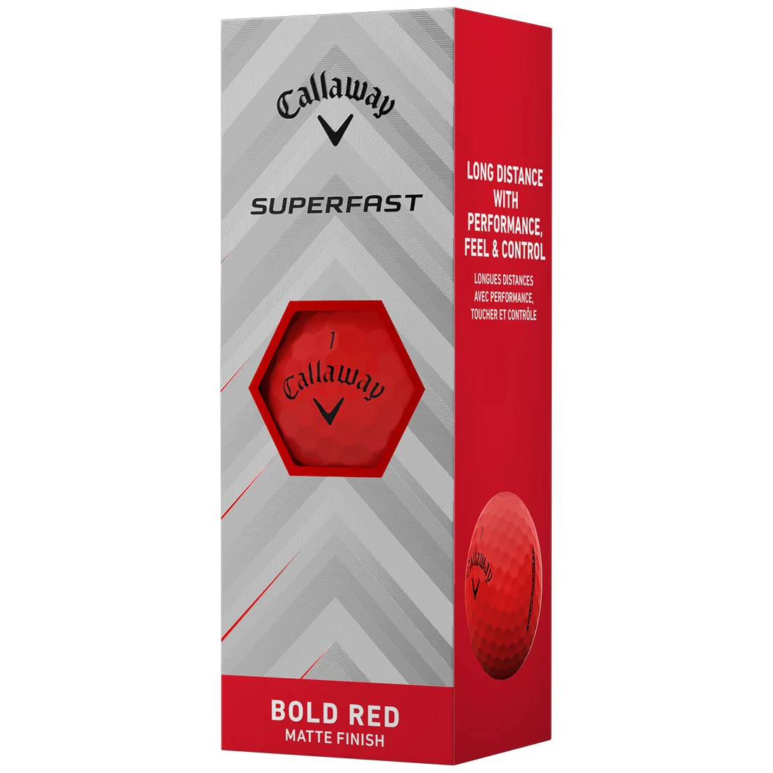 Callaway Superfast Red 15-Pack Personalized Golf Balls - Image 4