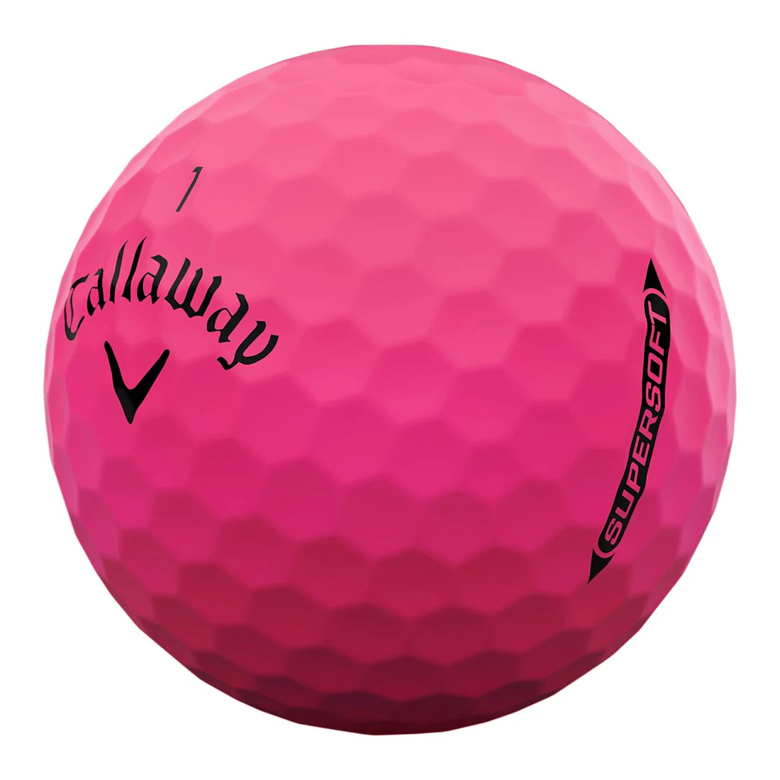 Callaway Supersoft Pink Personalized Golf Balls - Image 2