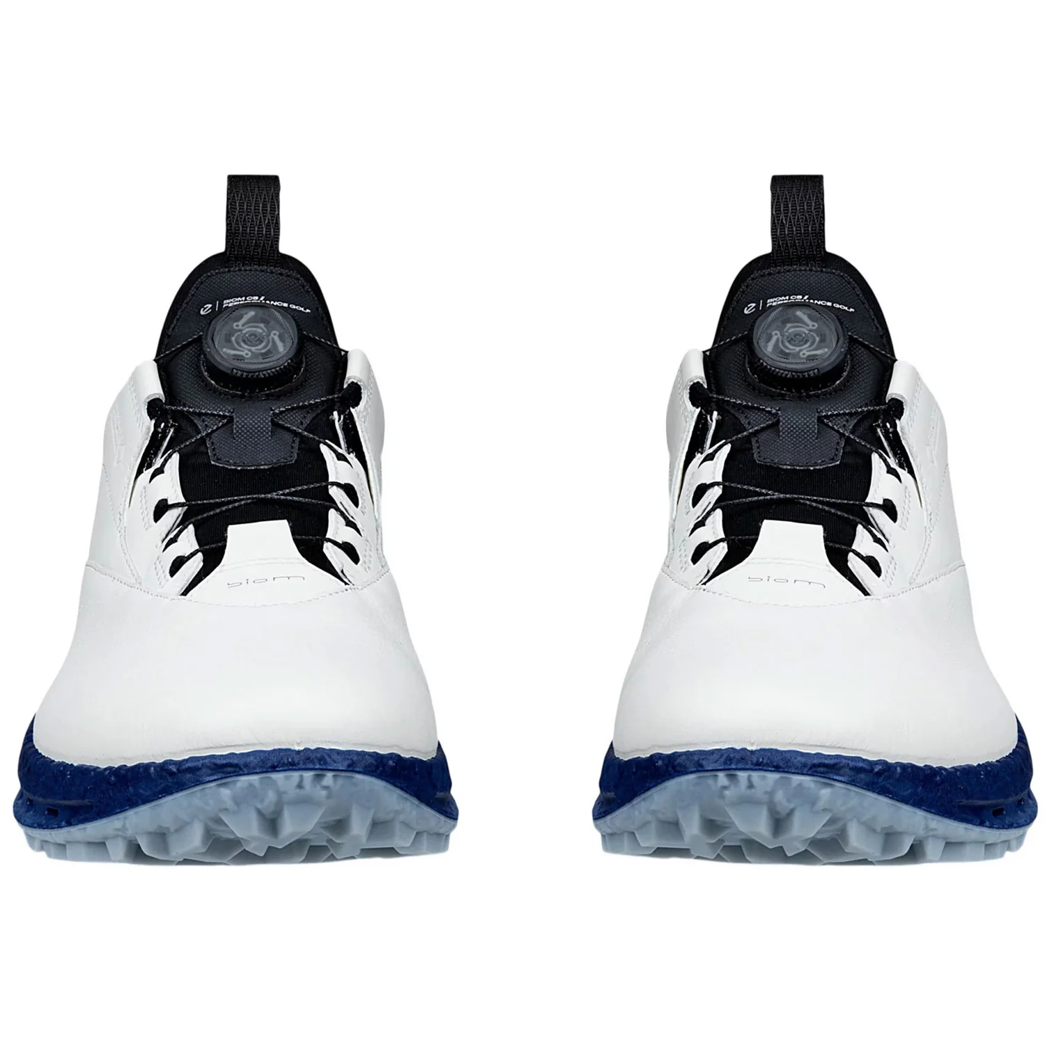 Ecco Biom C5 BOA Golf Shoes White/Federal Blue - Image 5