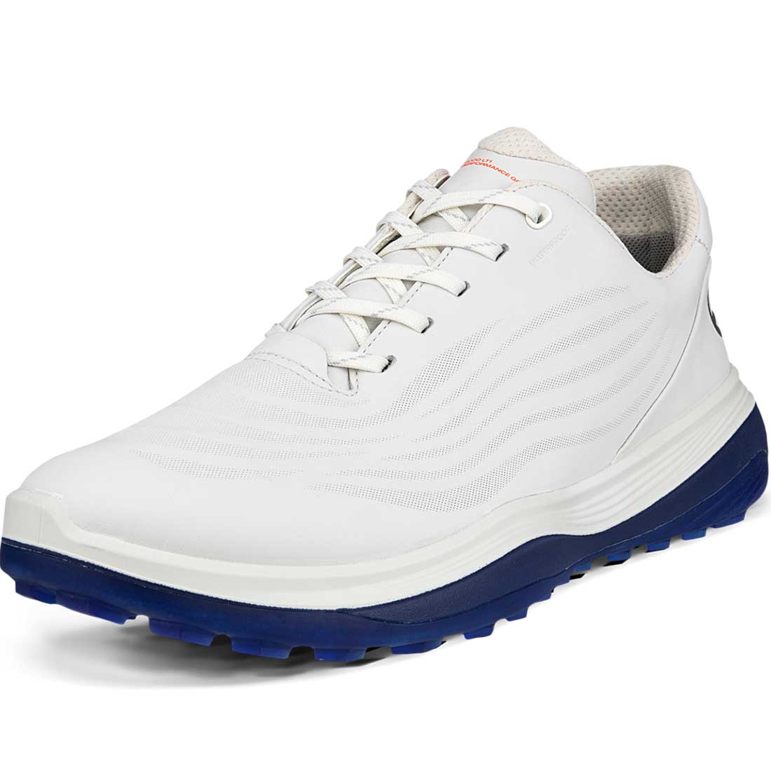 Ecco LT1 Leather Golf Shoes White - Image 3