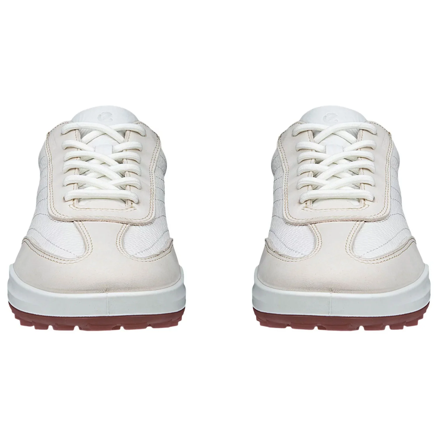 Ecco Women's Street Vibe Golf Shoes Off White/Rose - Image 6