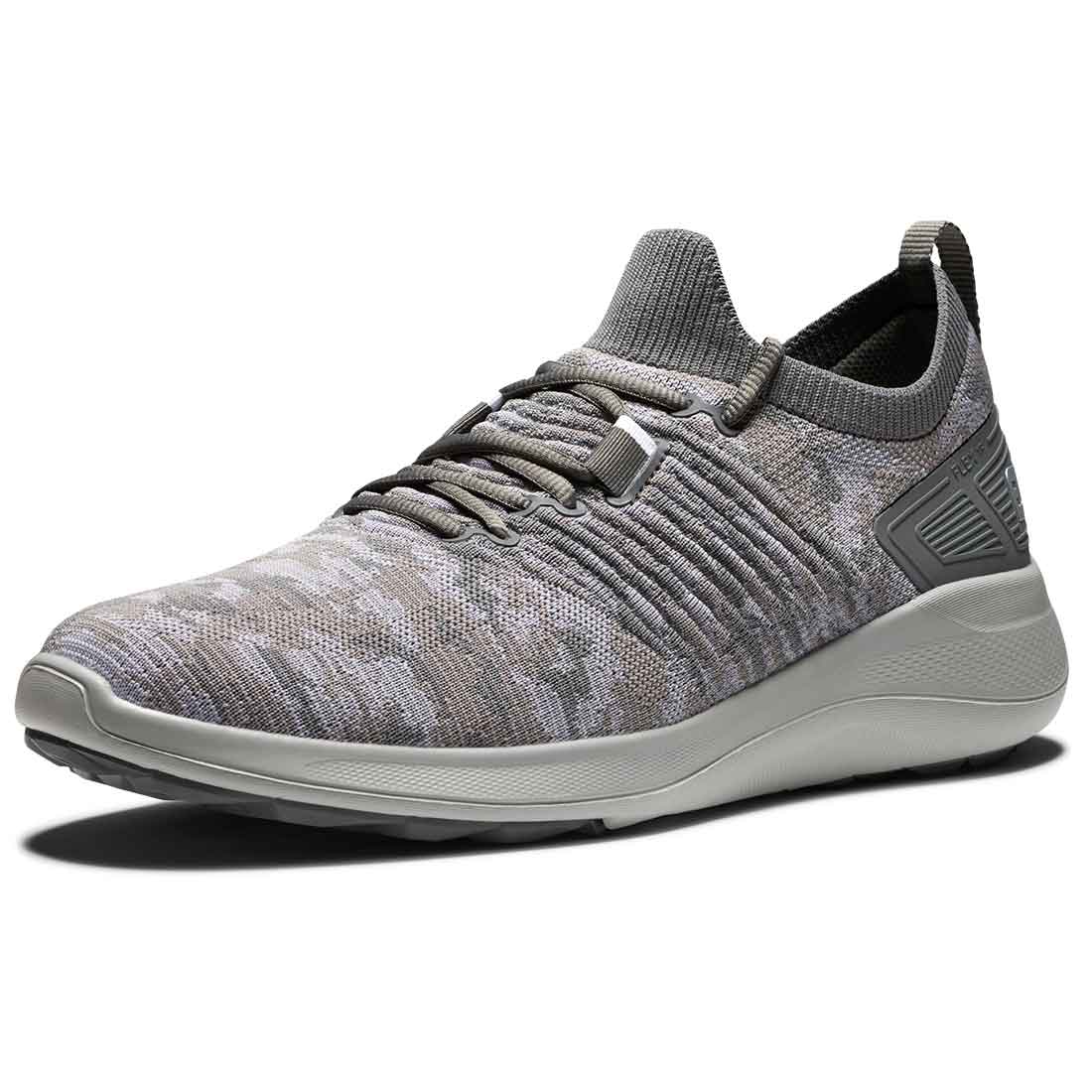 FootJoy FJ Flex XP Golf Shoes Grey Camo Knit - Image 4