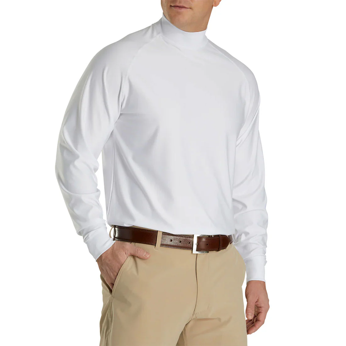 FootJoy Long Sleeve Mock Shirt - Image 3
