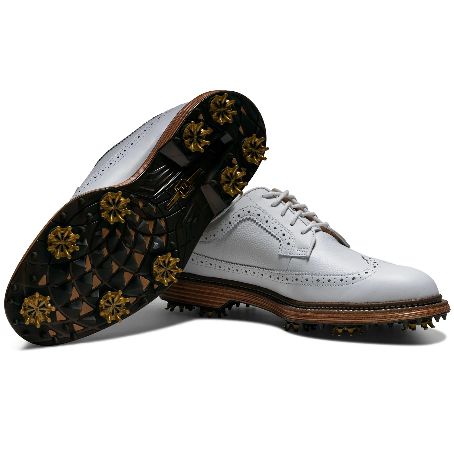 FootJoy Premiere Series Marquis Golf Shoes White/Chestnut - Image 5