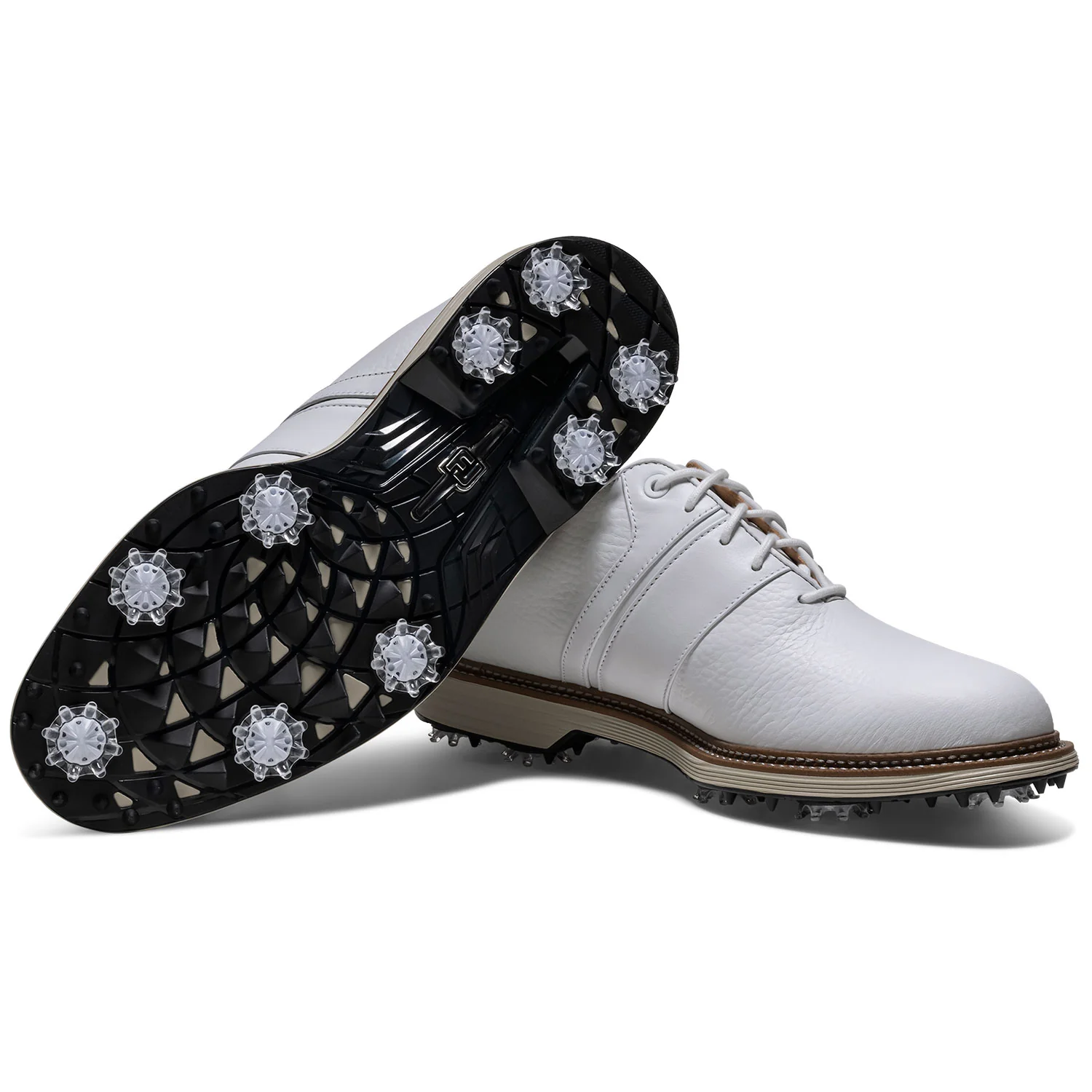 FootJoy Premiere Series Packard Golf Shoes White/White - Image 5