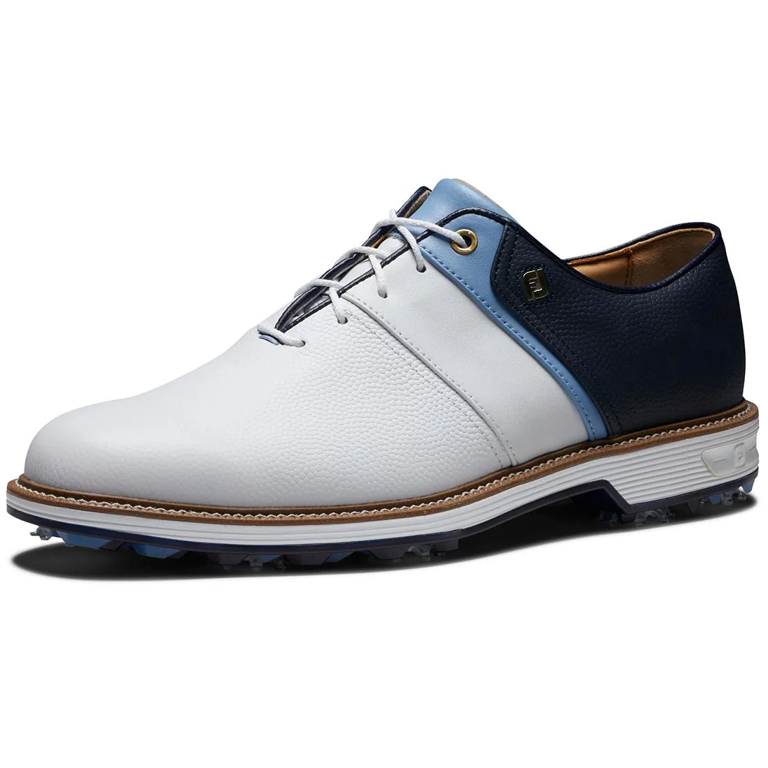 FootJoy Premiere Series Packard Golf Shoes White/Navy - Image 5