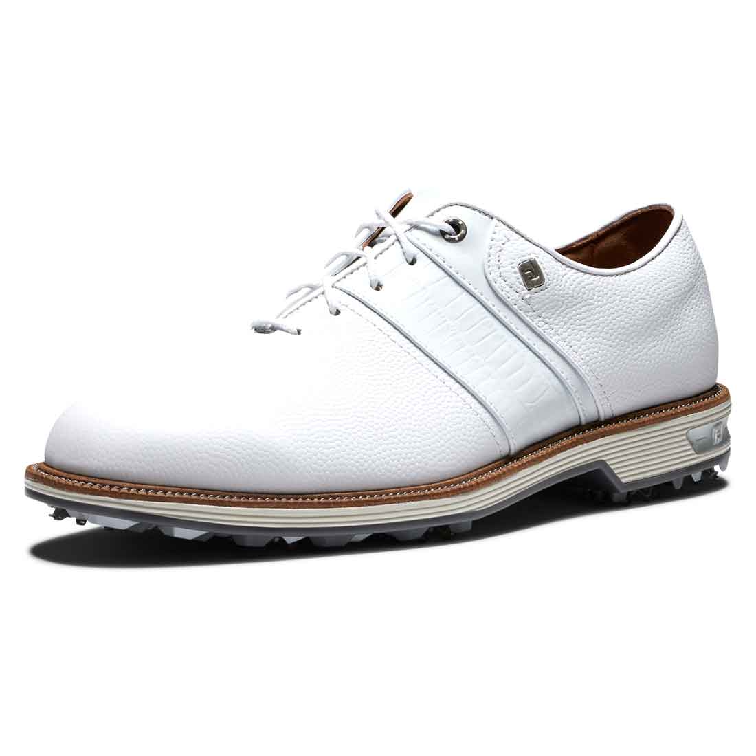 FootJoy Premiere Series Packard Golf Shoes White/White - Image 4