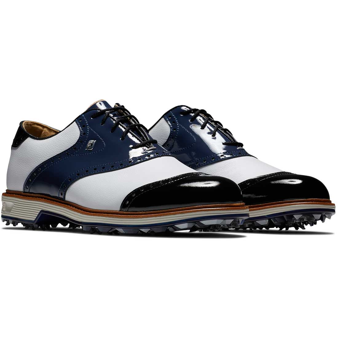 FootJoy Premiere Series Wilcox Golf Shoes Navy/White - Image 2