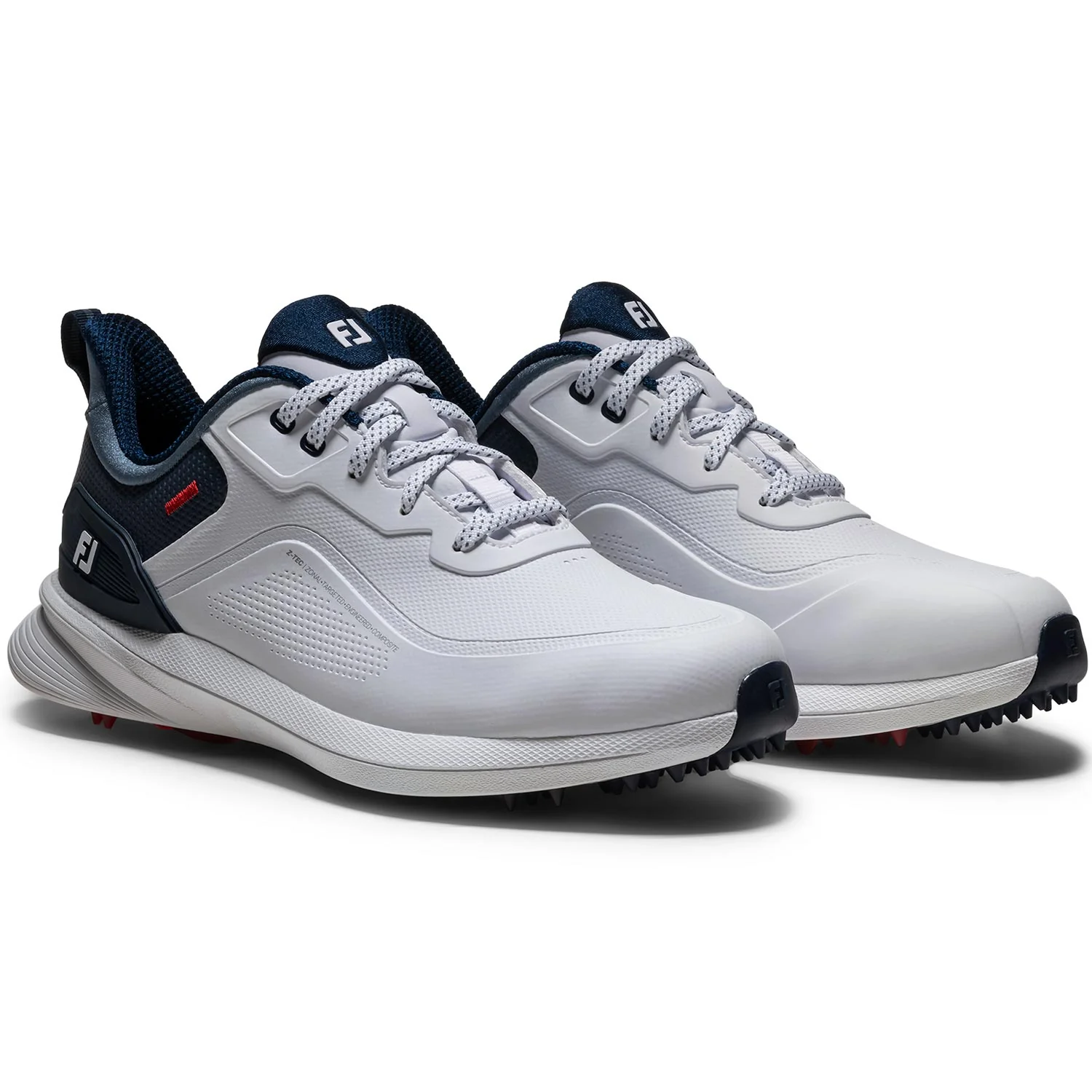 FootJoy Pro/SL Golf Shoes White/Steel Blue/Peacoat - Image 4