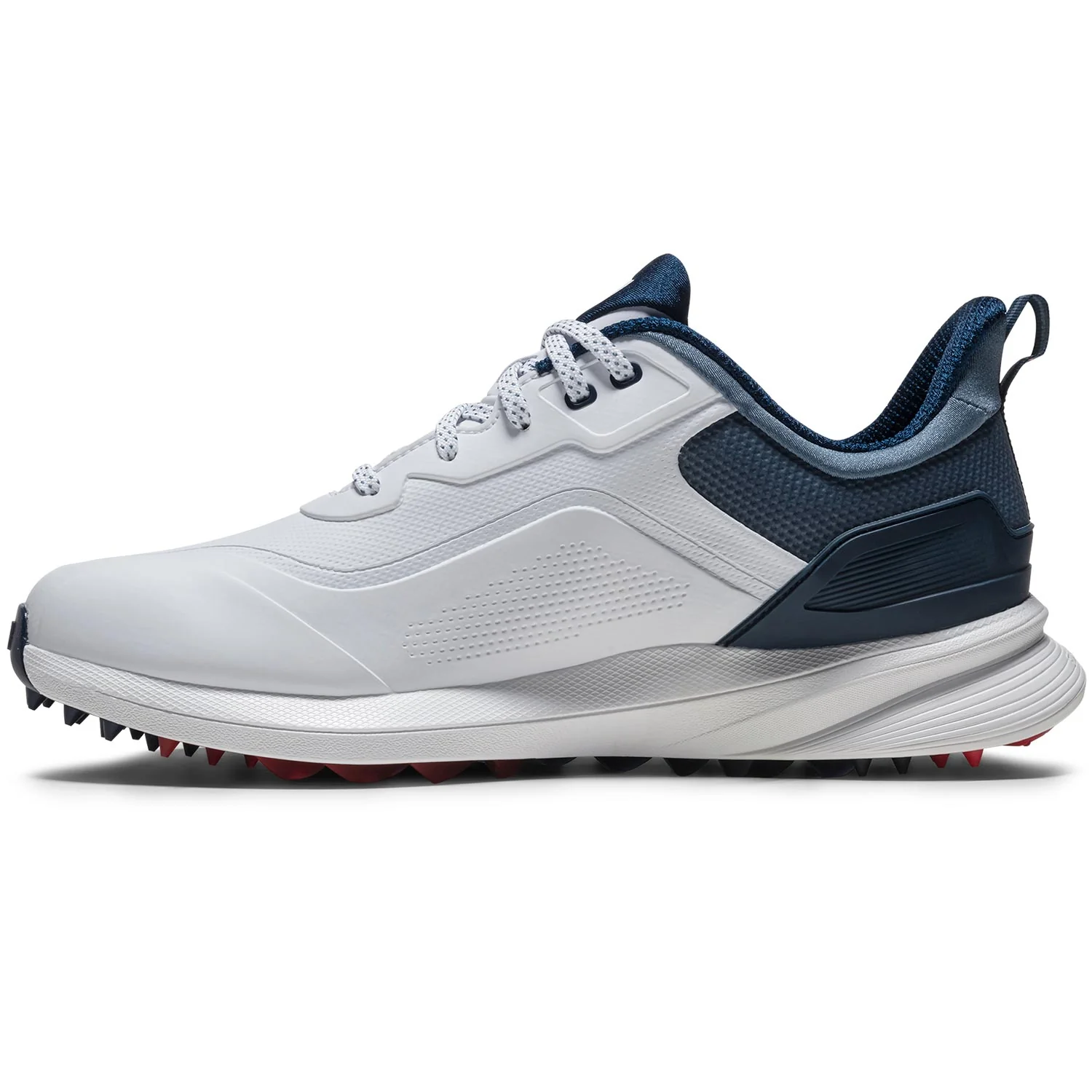 FootJoy Pro/SL Golf Shoes White/Steel Blue/Peacoat - Image 7