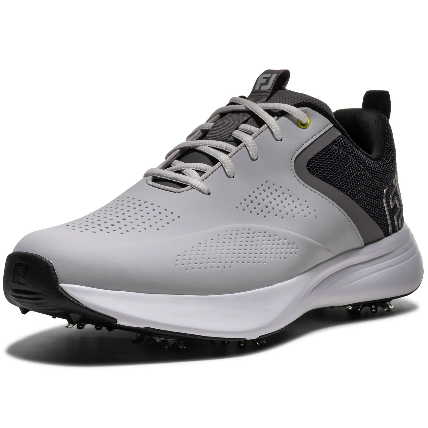 FootJoy Qualifier Golf Shoes Harbor Mist/Steel Grey/Black - Image 3