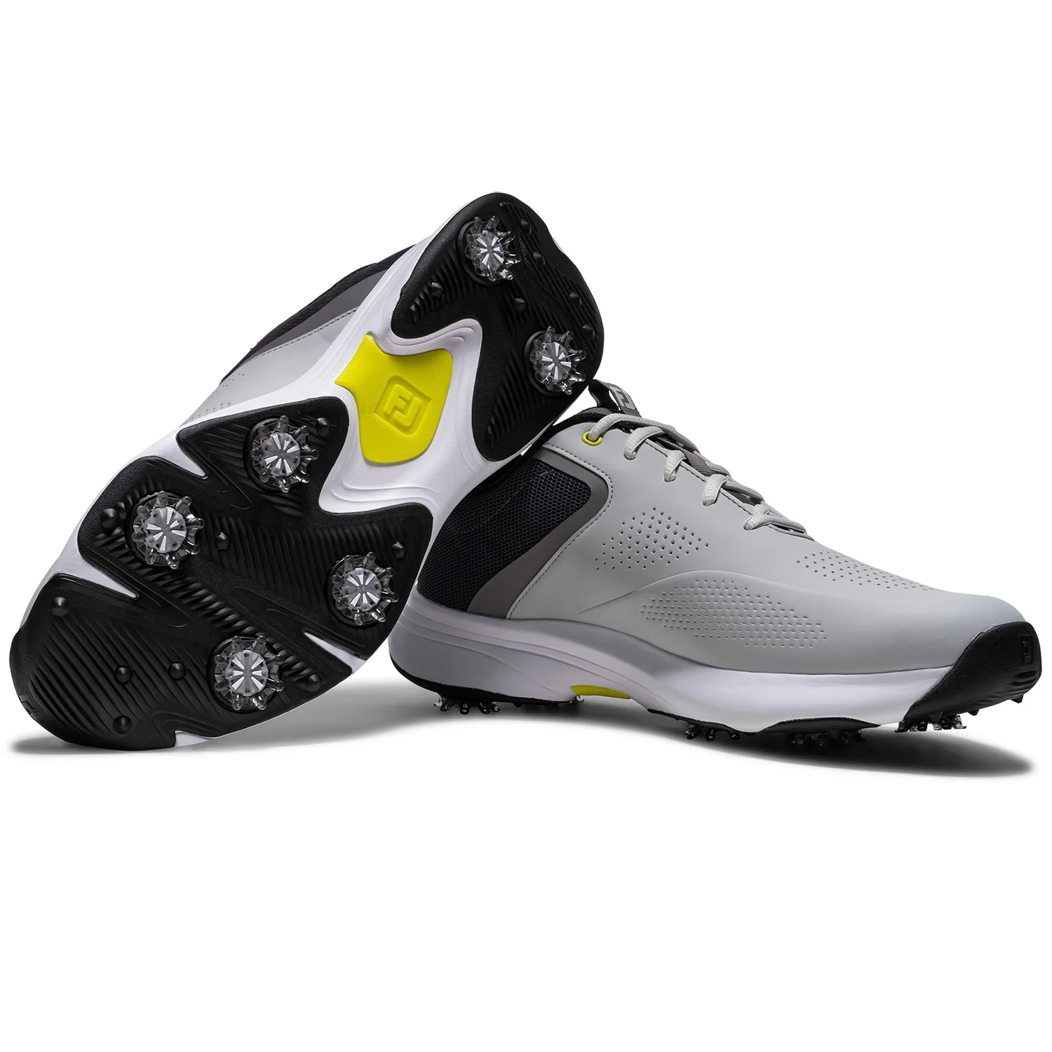 FootJoy Qualifier Golf Shoes Harbor Mist/Steel Grey/Black - Image 5