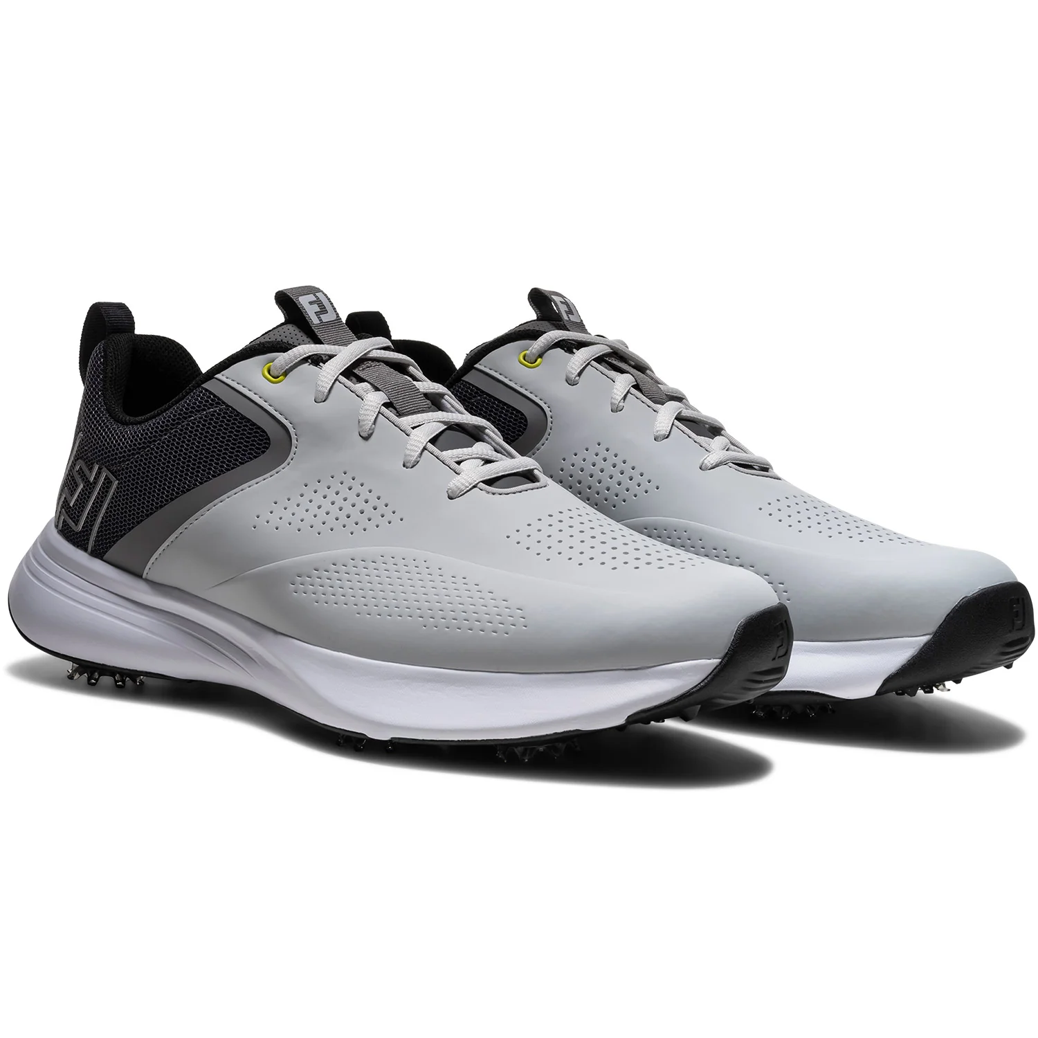 FootJoy Qualifier Golf Shoes Harbor Mist/Steel Grey/Black - Image 6