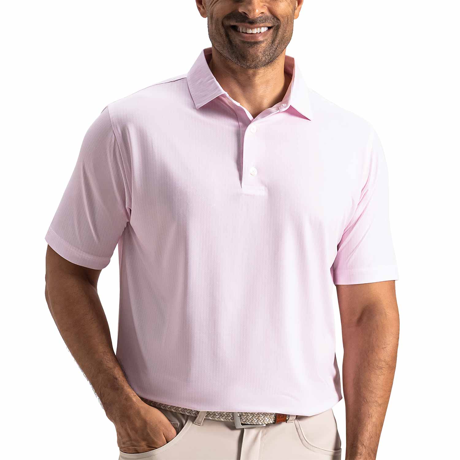 FootJoy Tee Time Lisle Golf Polo - Image 6