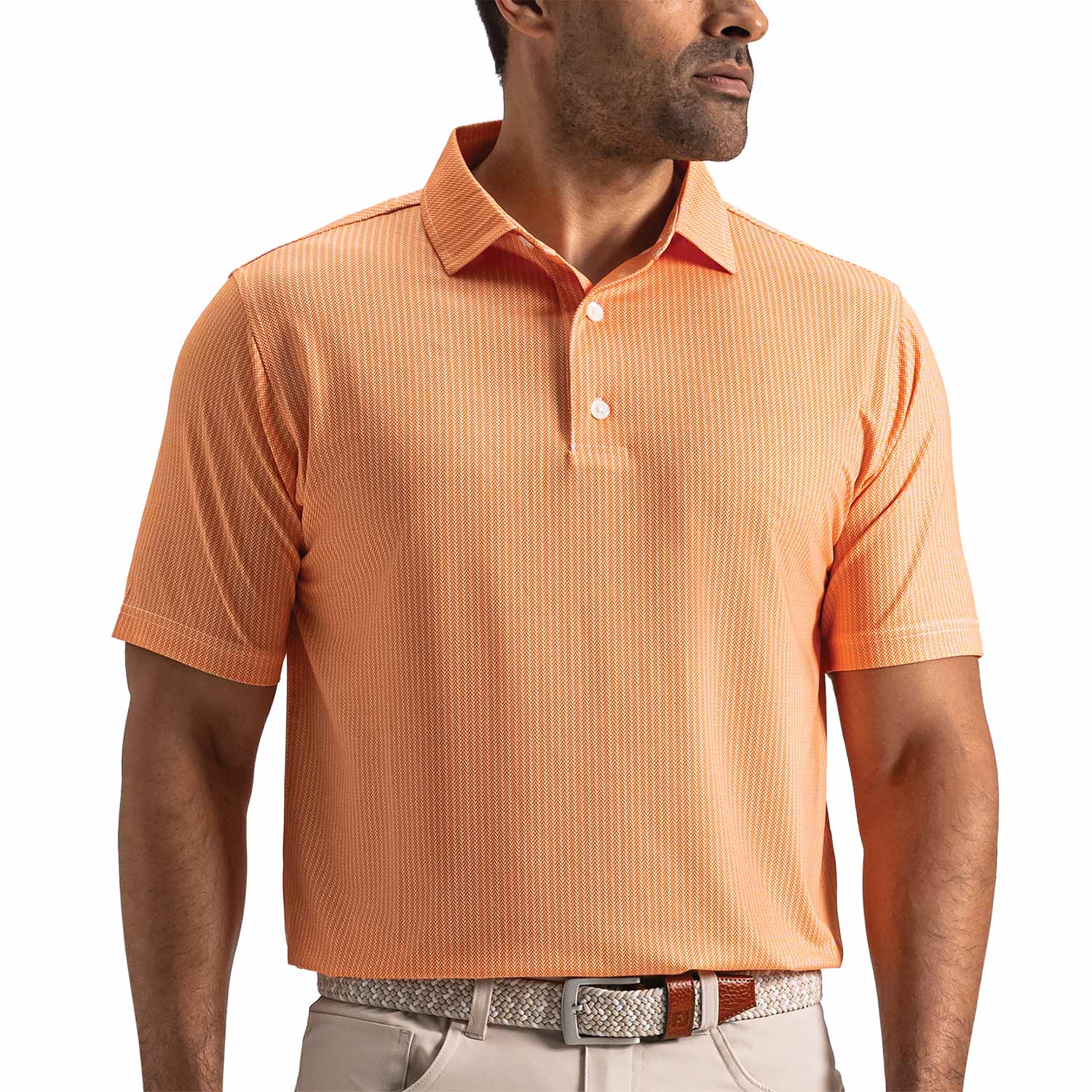 FootJoy Tee Time Lisle Golf Polo - Image 7