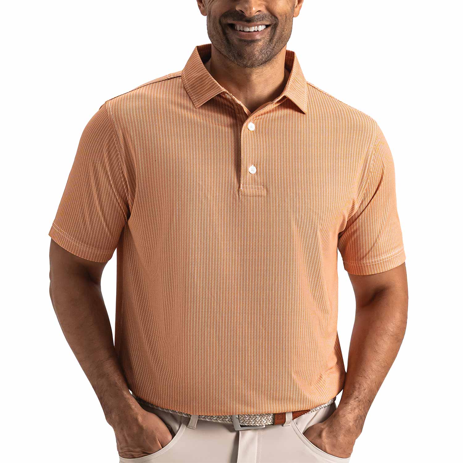FootJoy Tee Time Lisle Golf Polo - Image 8