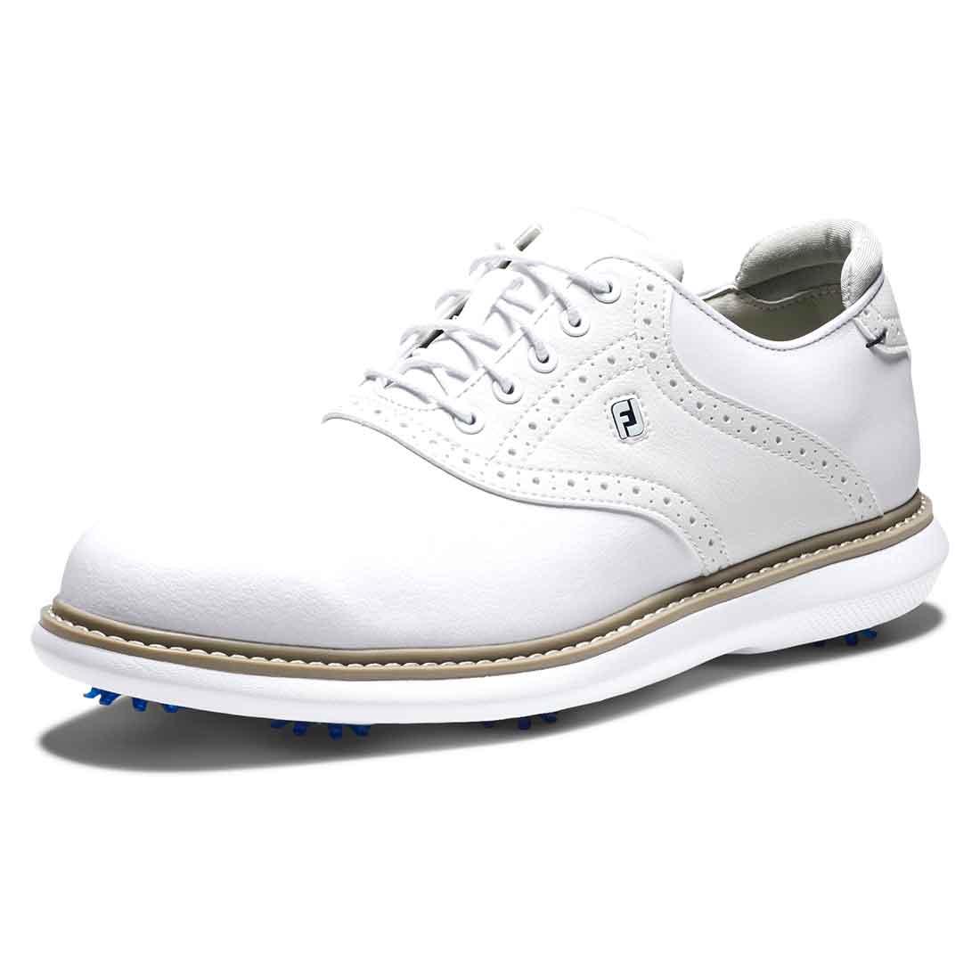 FootJoy Traditions Saddle Golf Shoes White - Image 2