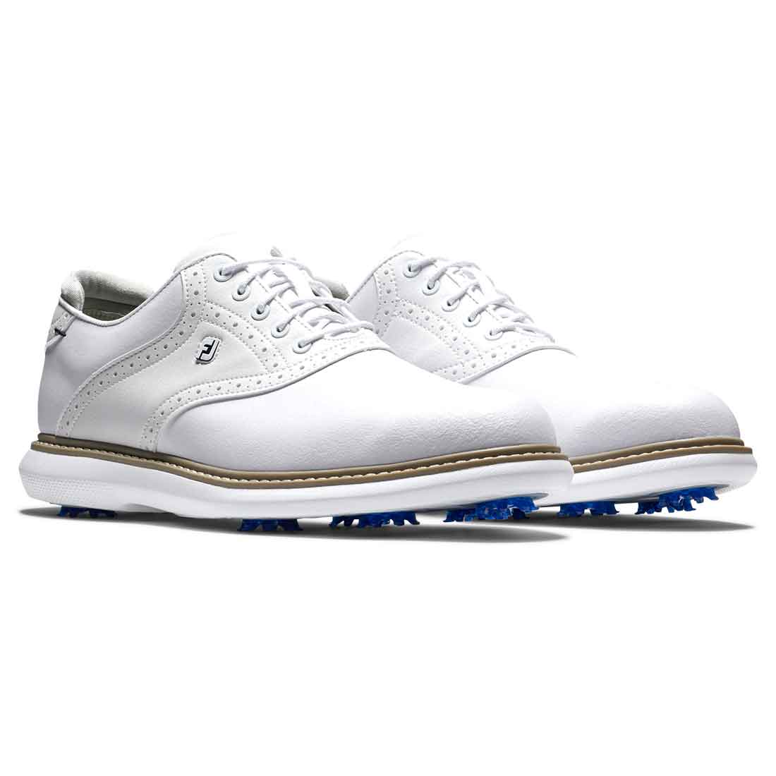 FootJoy Traditions Saddle Golf Shoes White - Image 3