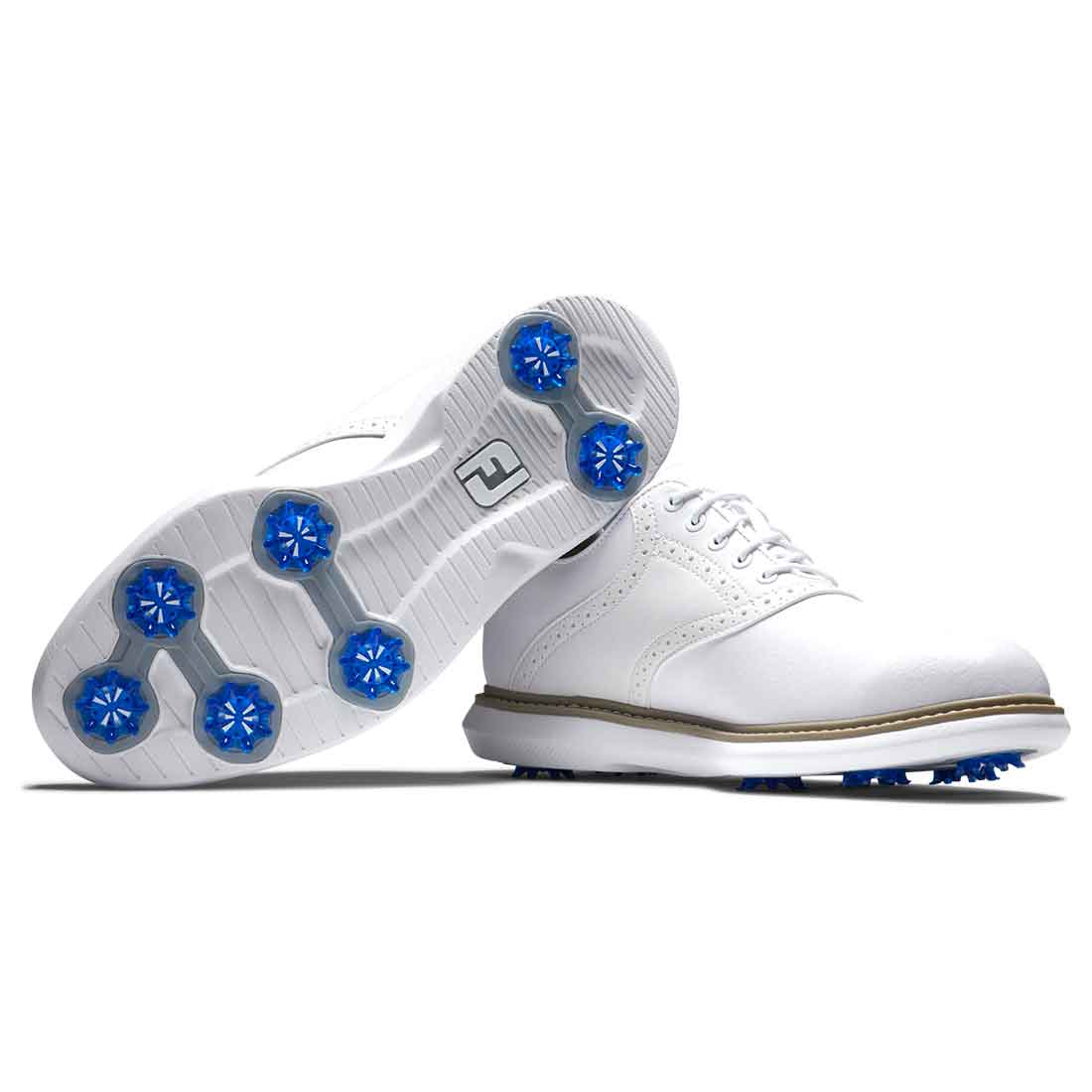 FootJoy Traditions Saddle Golf Shoes White - Image 5