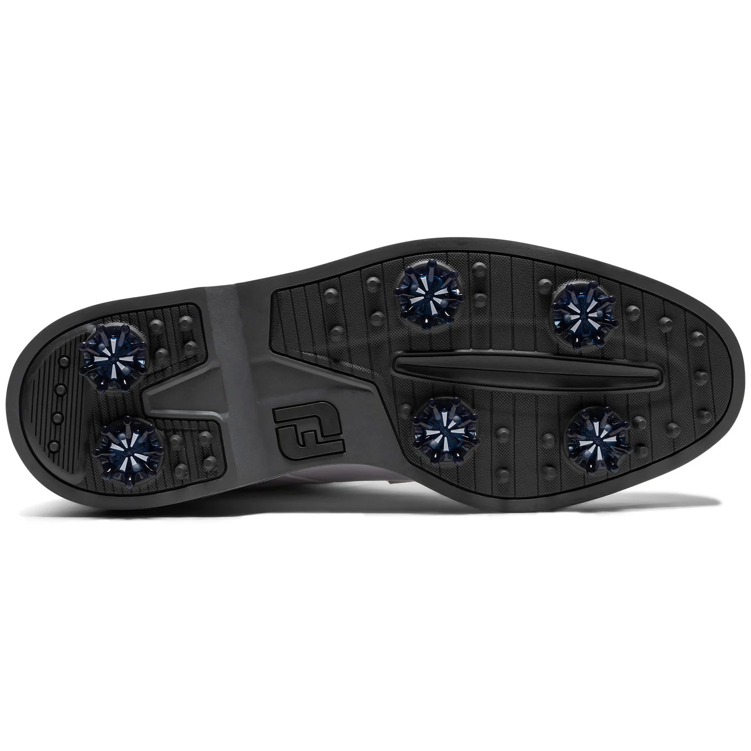FootJoy Vanguard Golf Shoes White/Navy - Image 2