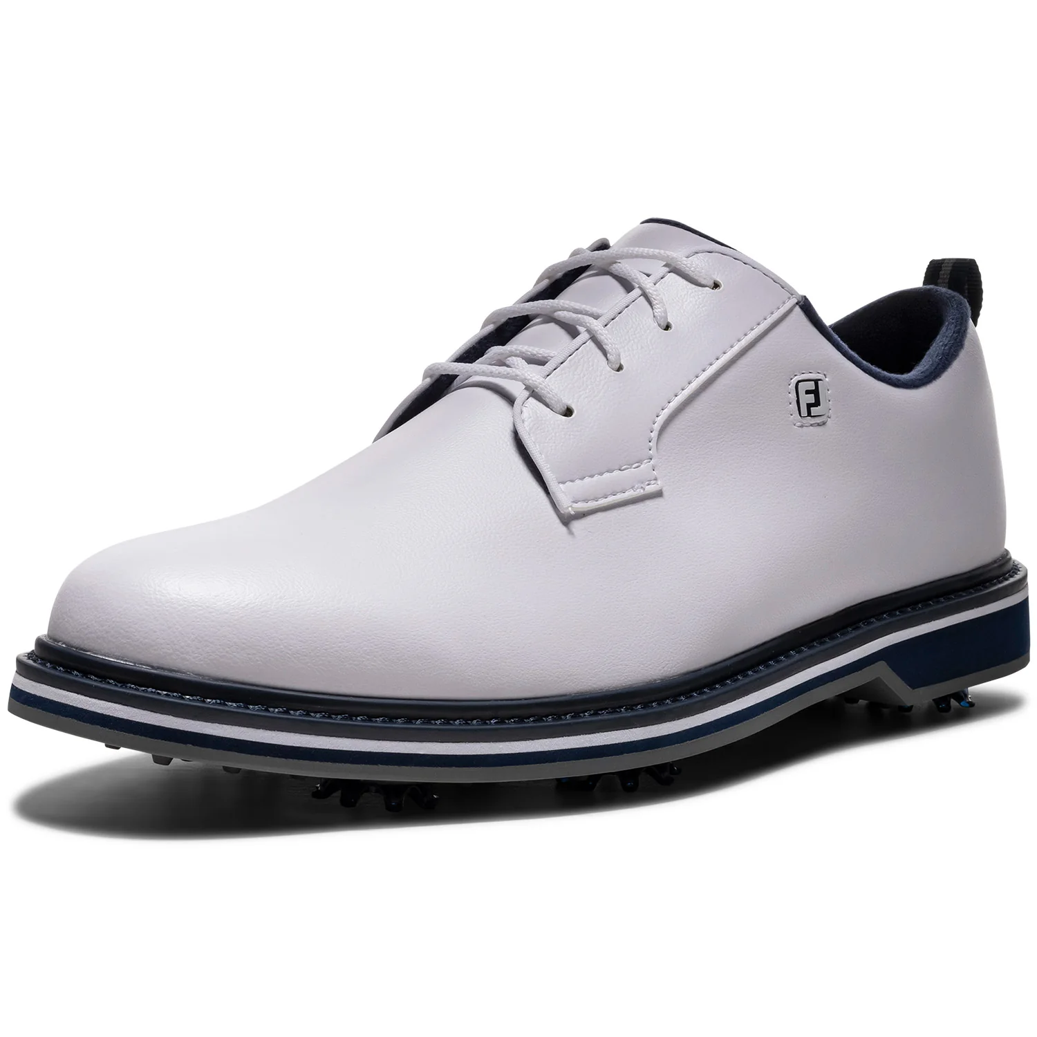 FootJoy Vanguard Golf Shoes White/Navy - Image 3