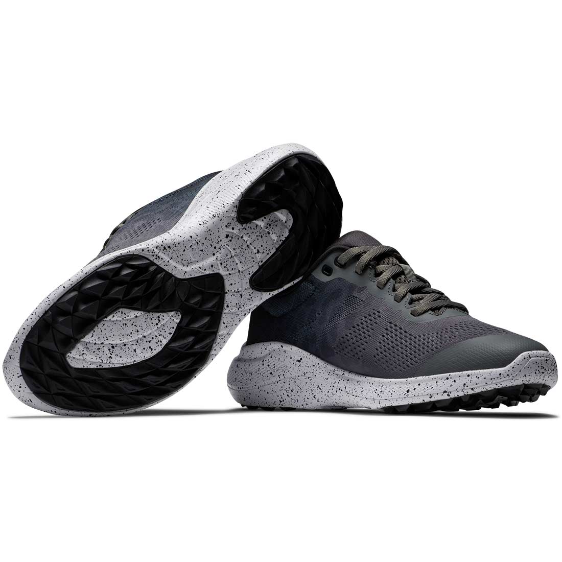 FootJoy Women's FJ Flex Golf Shoes Black/Charcoal - Image 2