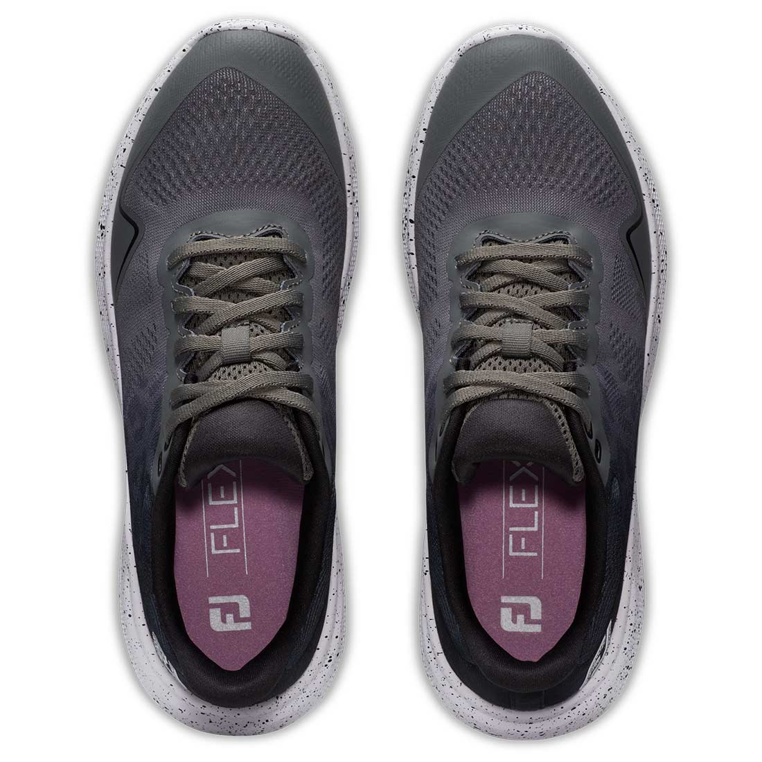 FootJoy Women's FJ Flex Golf Shoes Black/Charcoal - Image 7