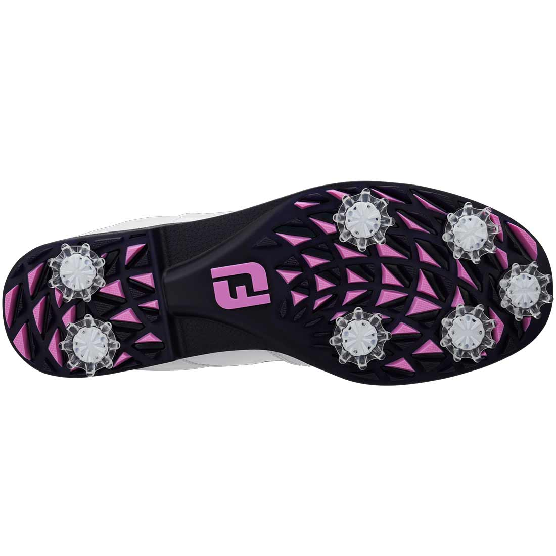 FootJoy Women's Premiere Series Issette Golf Shoes White/Pink - Image 2