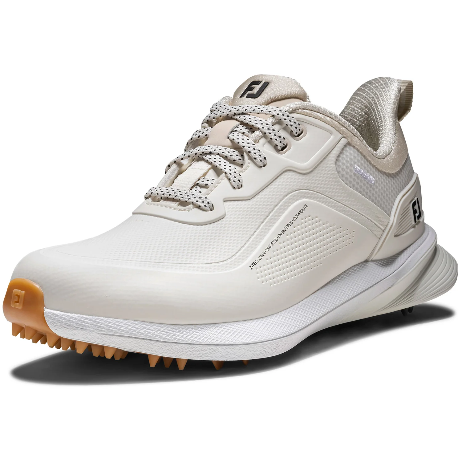 FootJoy Women's Pro/SL Golf Shoes Pristine/Black/Gum - Image 3