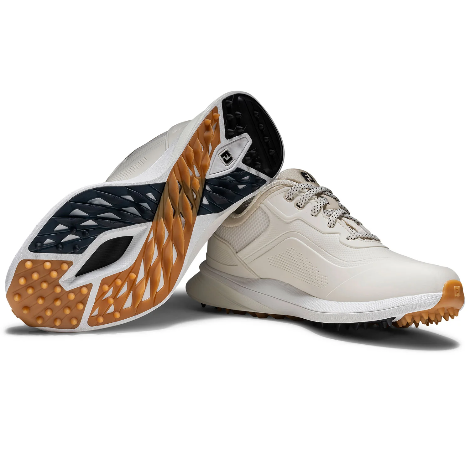 FootJoy Women's Pro/SL Golf Shoes Pristine/Black/Gum - Image 5