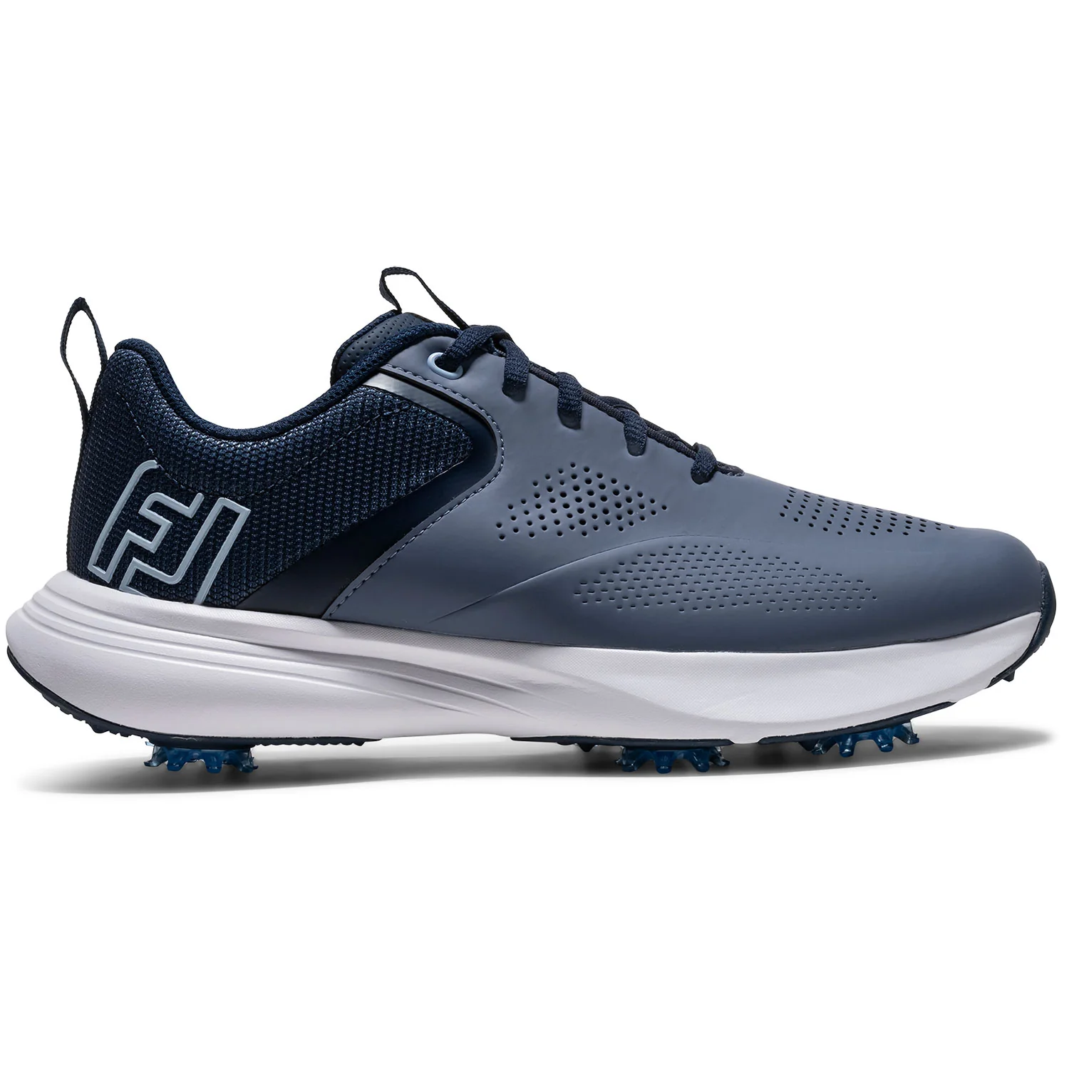 FootJoy Women's Qualifier Golf Shoes Vintage Indigo/Pageant Blue/Skyway
