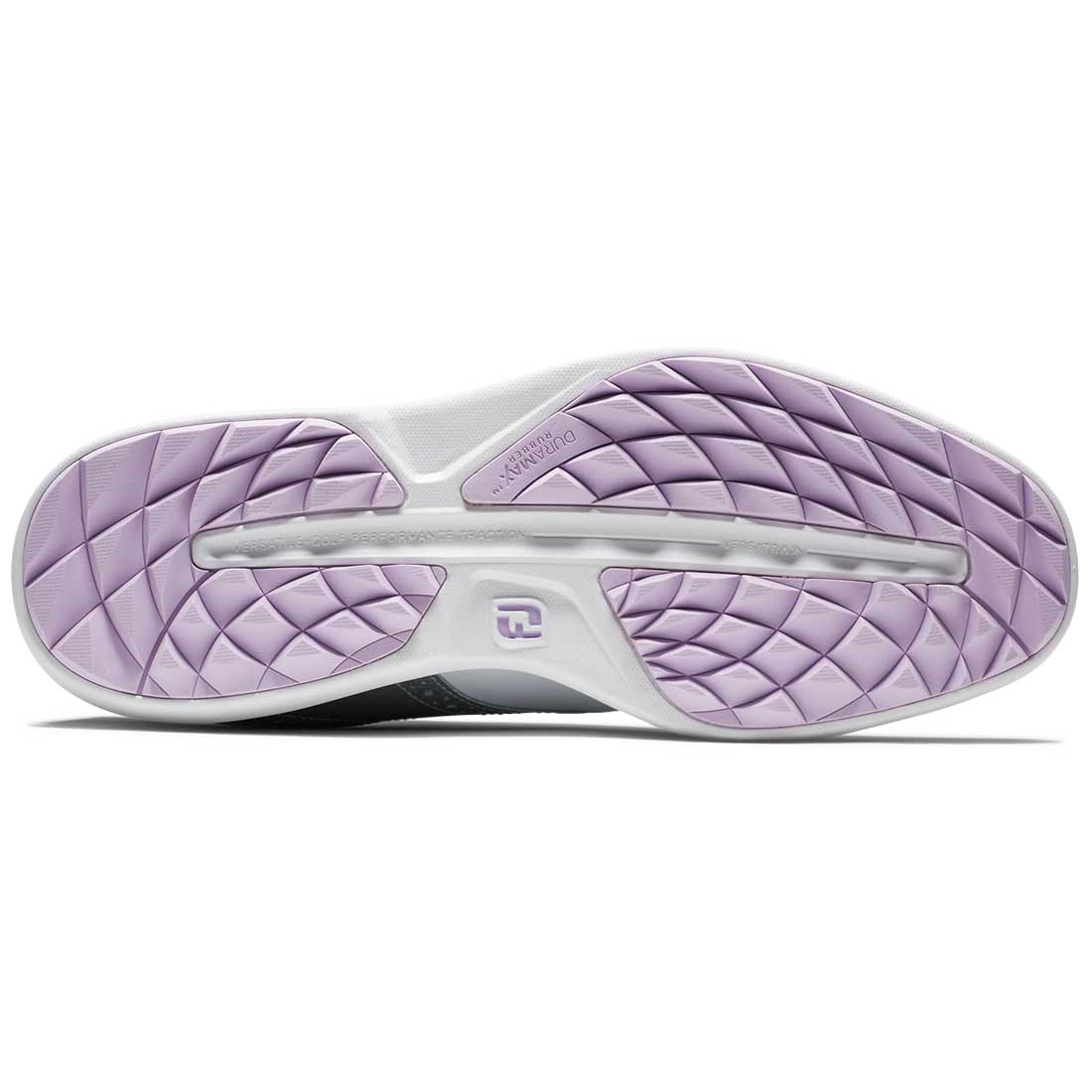 FootJoy Women's Traditions SL Golf Shoes White/Silver - Image 2