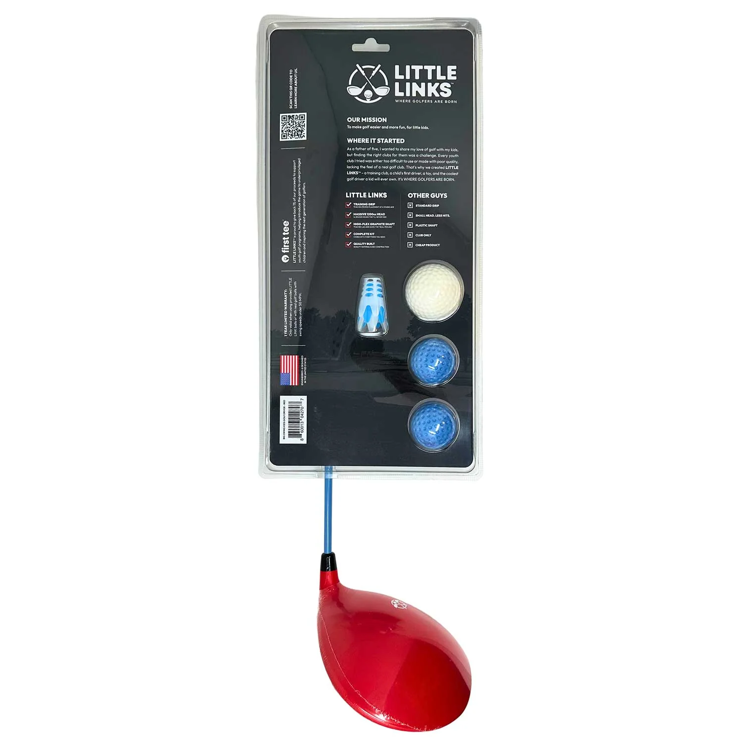 Little Links Kids Big Swing Golf Driver Set - Image 8