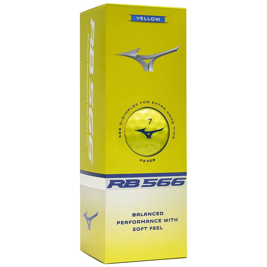 Mizuno RB 566 Yellow Golf Balls - Image 4