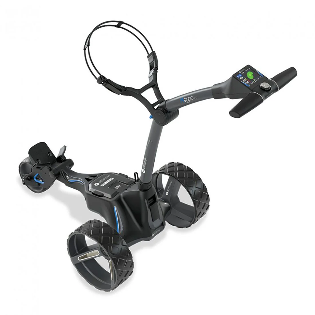 Motocaddy M5 GPS DHC Electric Caddy Black/Black - Image 5