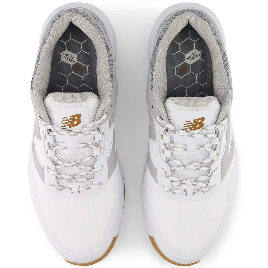 New Balance Fresh Foam Contend v3 Golf Shoes White - Image 4