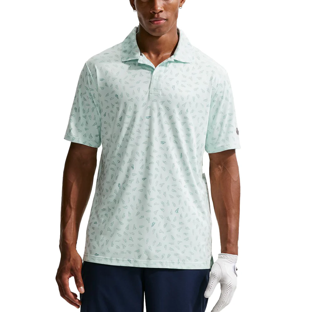 Nike Dri-FIT Shoe Print Golf Polo - Image 3