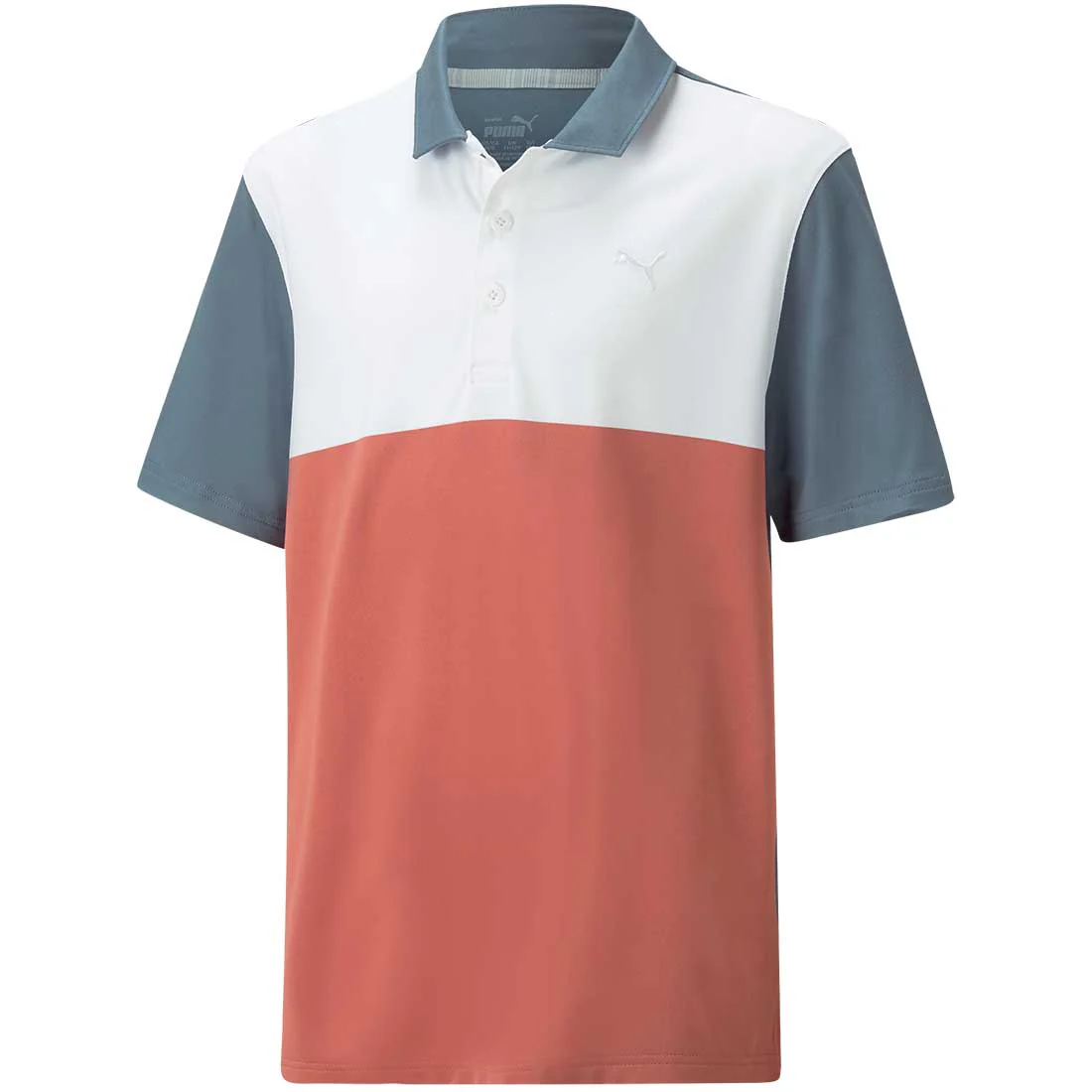 Puma Boys Cloudspun Colorblock Polo - Image 4