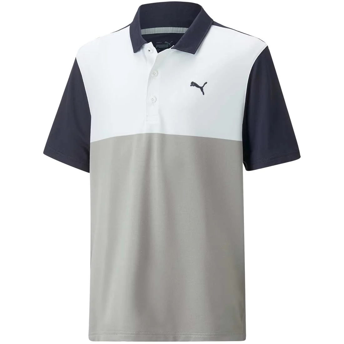 Puma Boys Cloudspun Colorblock Polo - Image 5