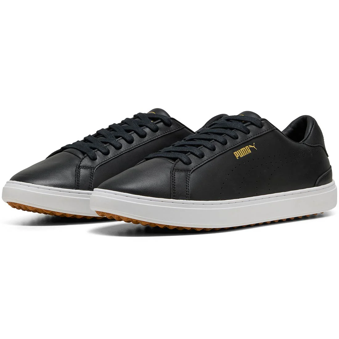 Puma Classic G Golf Shoes Black/White - Image 4