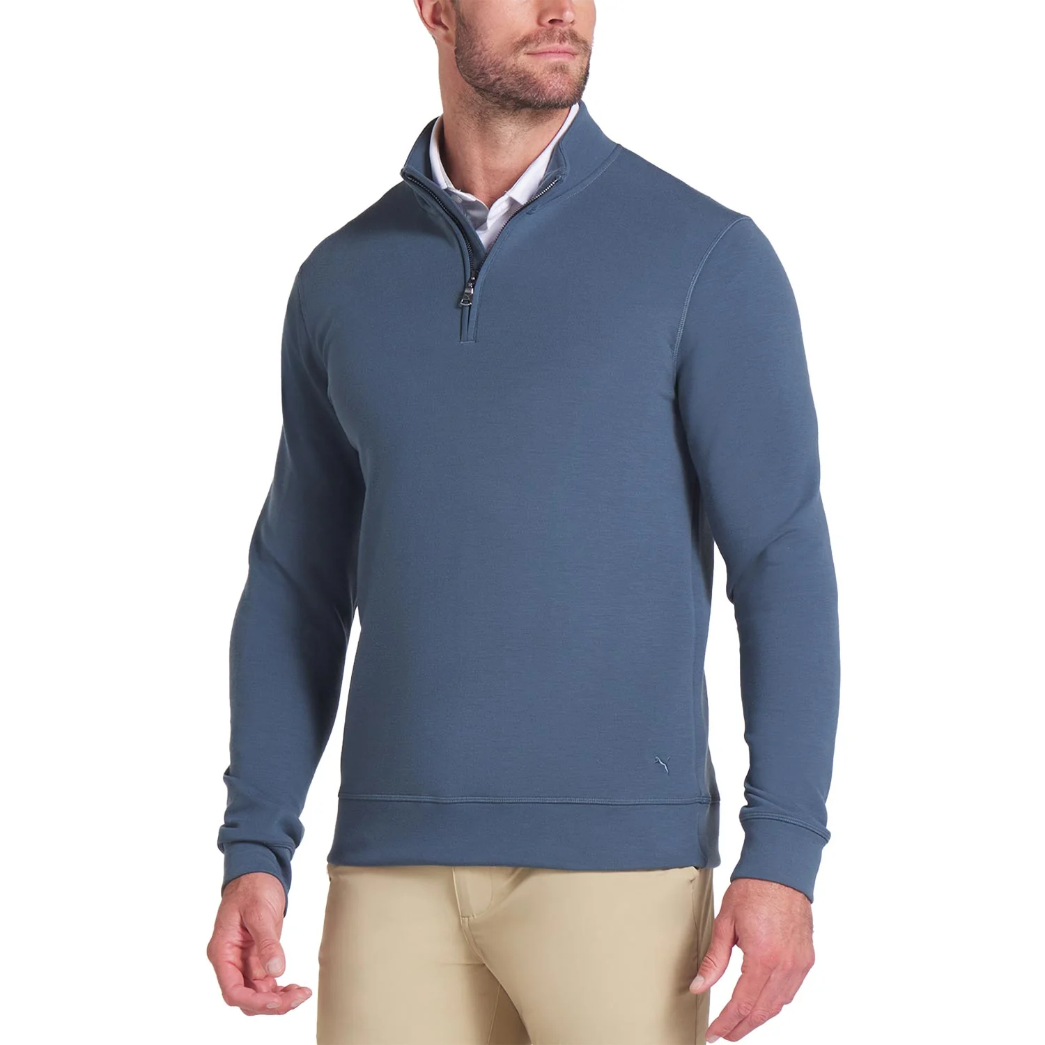Puma Cloudspun Fleece 1/4 Zip Golf Pullover - Image 4