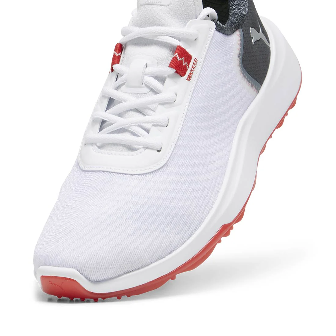 Puma Fusion Crush Sport Golf Shoes White/Dark Coral - Image 3